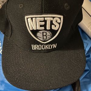 Brooklyn Nets Adidas OFFICIAL New Baseball cap hat NBA basketball sports
